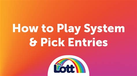 System and Pick entries .